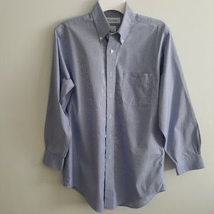 Brooks Brothers non iron dress shirt blue